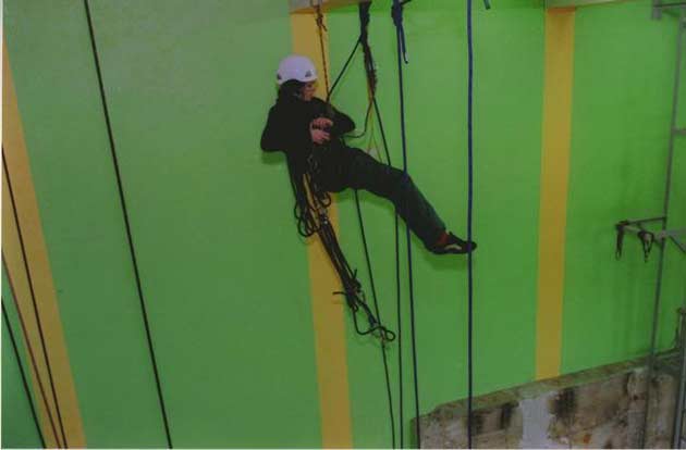 Training of climbers, certification