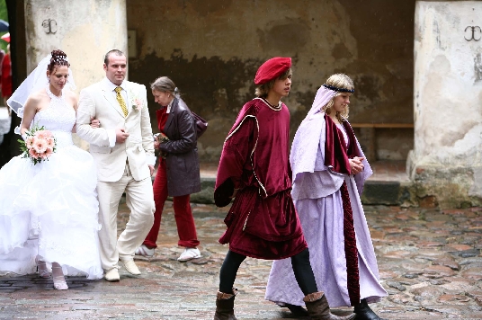 Свадьба средневековья