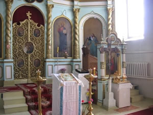 Krāslavas Svētā kņaza Aleksandra Ņevska pareizticīgo baznīca, Kirche
