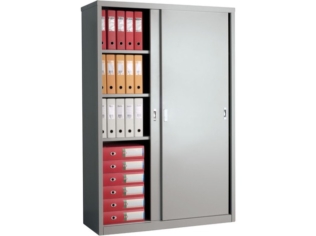 Metal cabinets  for documents.