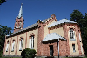 Salas Svētā Jāņa evanģēliski luteriskā baznīca, церковь