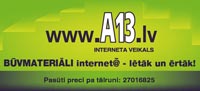 www.a13.lv, interneta veikals
