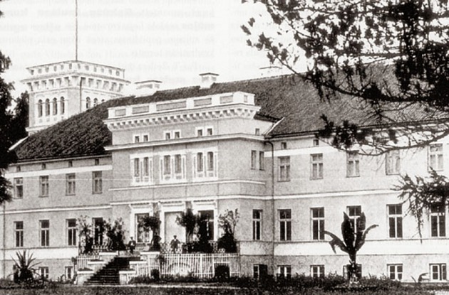 Zemītes muižas kungu māja pirms 1905. gada.