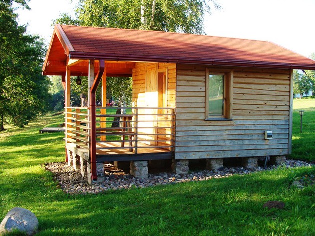 Campsite cottages