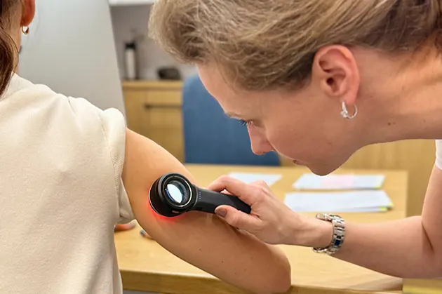 Vizīte pie dermataloga