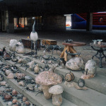 Stone and metal interior elements