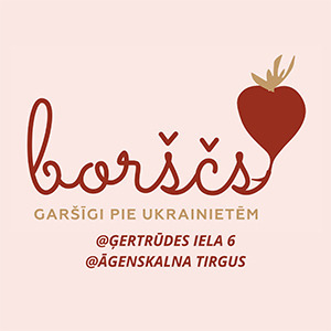 Borščs, garšīgi pie ukrainietēm, kafejnīca