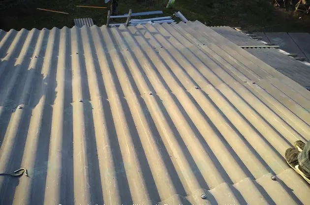 Installation of asbestos-free slate roofs
