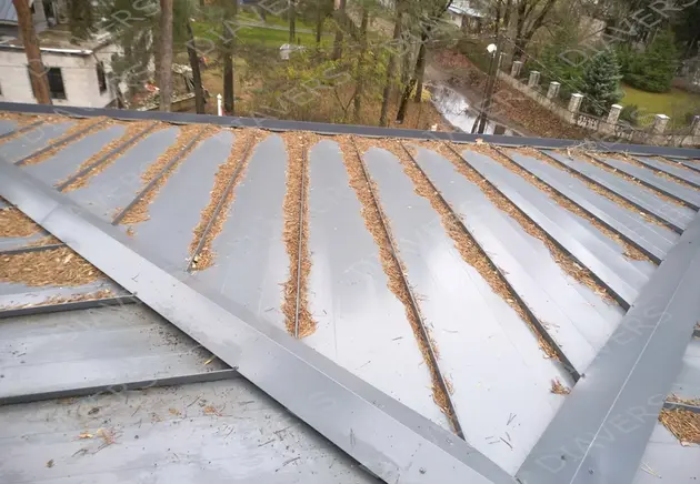 Roof covering washing and cleaning
