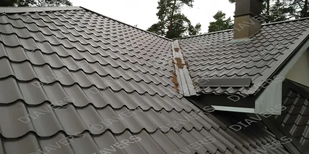 Roof covering washing and cleaning