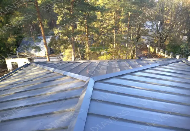 Roof covering washing and cleaning