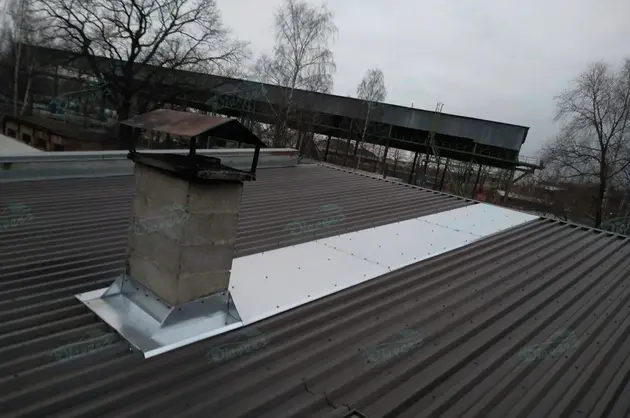 Skursteņa pieslēgumu remonts