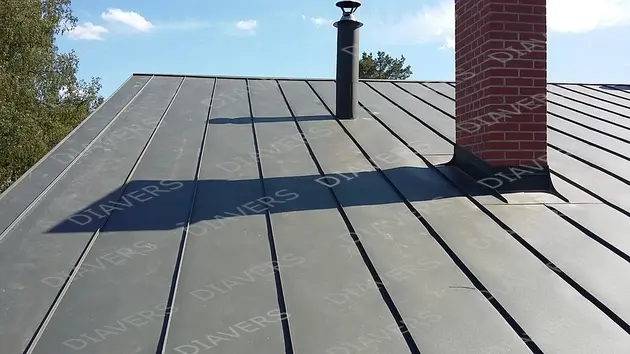 Rolled profile roof installation