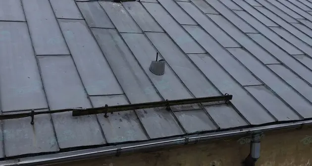 Rolled profile roof repair