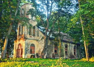 Ēģiptes luterāņu draudzes baznīca (drupas), church