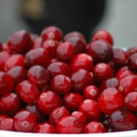 Big red billberries (big berry cranberries)