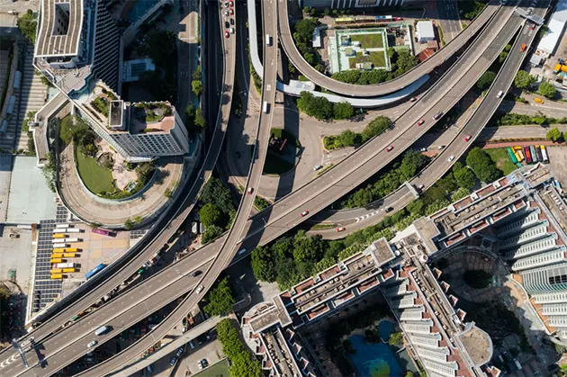 Pilsētas auto viadukti