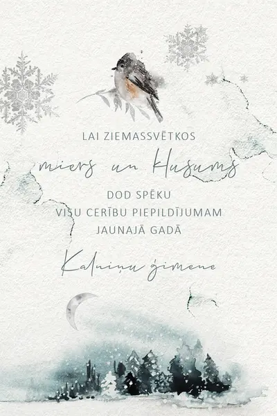 Ziemassvētku apsveikumi