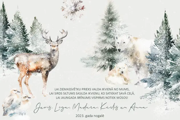 Ziemassvētku apsveikumi