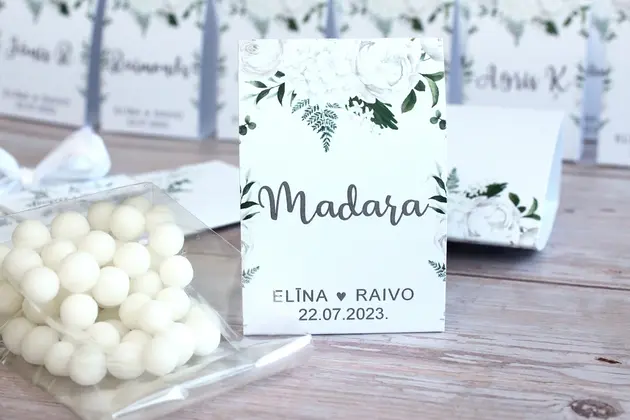 Dizainu katalogs: www.invite.lv. Pasūtīt iespējams
pa tel.: 26162047, e-mail agnese@invite.lv. Dāvaniņas kāzu viesiem, Kāzu viesu dāvaniņas, Kāzu
dāvanas viesiem, Personalizētas dāvaniņas kāzām, Oriģinālas kāzu dāvaniņas,
Kāzu šiltītes, Personalizētas šiltītes kāzām, Kāzu dāvanu šiltītes, Dāvaniņas
un šiltītes kāzām, Kāzu galda šiltītes, Mazās dāvaniņas kāzu viesiem, Dāvaniņas
un kartītes viesiem.