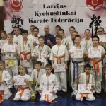 Kandavas karate klubs "Bushido" ar treneri un vadītāju Mareku Lavrinoviču.
