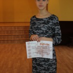 Lote Loreta Makovska ieguva 1.vietu 7.-9.klašu grupā