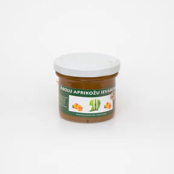Ābolu ievārījums ar aprikozēm