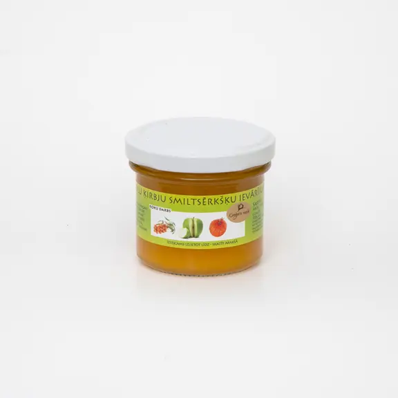 Ābolu, ķirbju smiltsērkšķu ievārījums