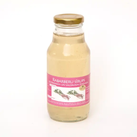 Rabarberu sīrups