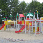Arrangement of children playgrounds