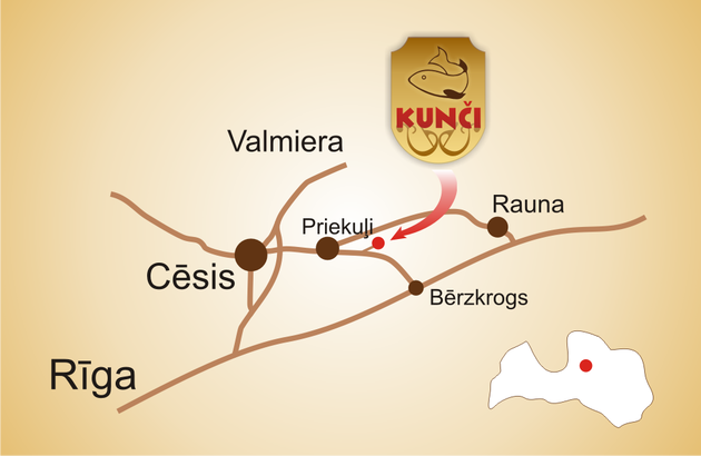 Gasthäuser in Lettland