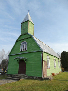 Lamokėliu Svētā Jurģa kapela, Kirche