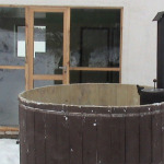 Beheizte Wanne