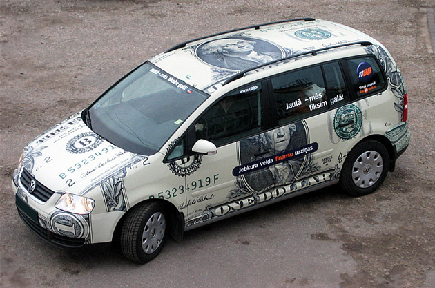 Car advertising