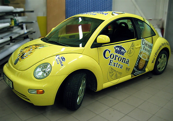 Car advertising