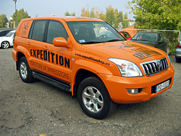 Car advertising