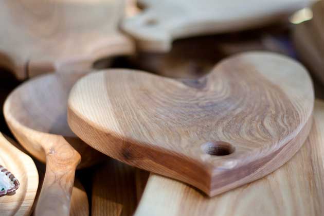 Wooden kitchen set