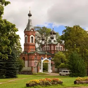 Limbažu Kristus Apskaidrošanas Pareizticīgo baznīca, церковь