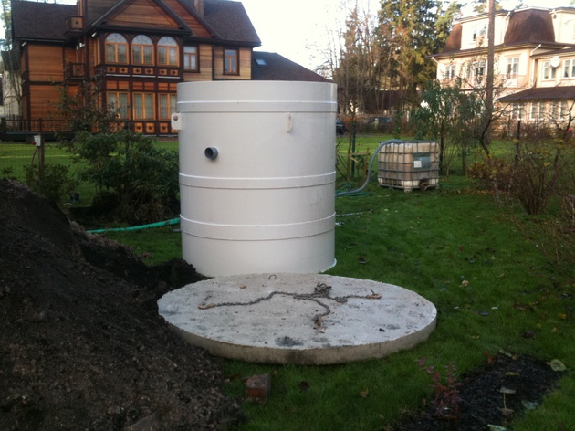 Construction of interior and exterior sewerage and water-supply systems