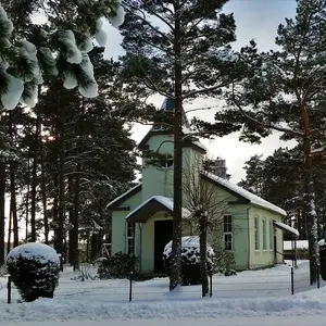 Mērsraga baptistu baznīca, церковь