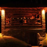 Terrasse für Feierlichkeiten und Erholung