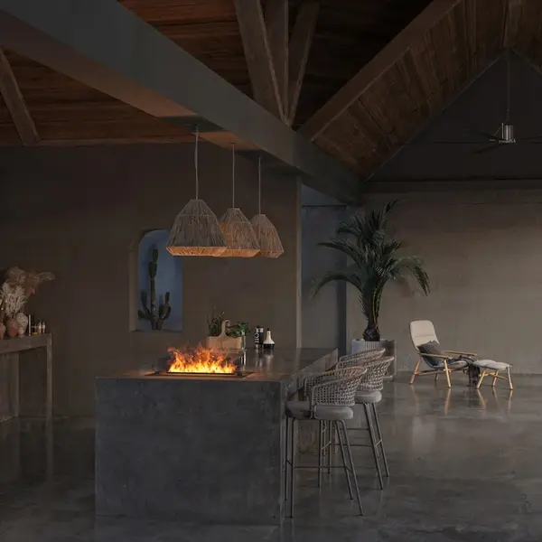Electric steam fireplaces