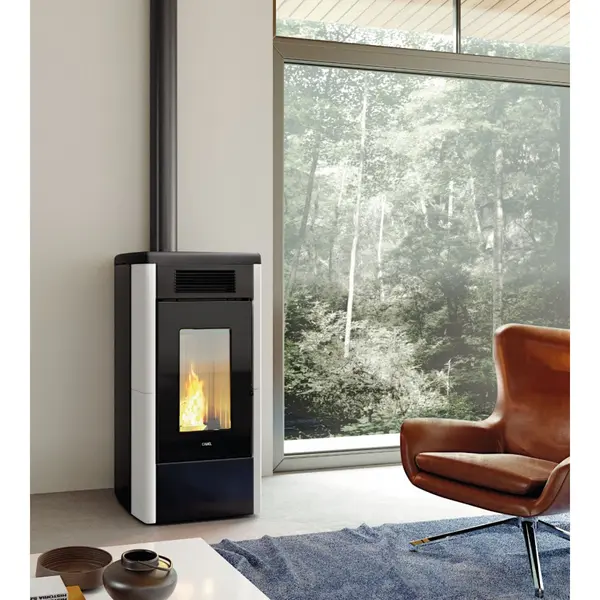 Pellet fireplace stove