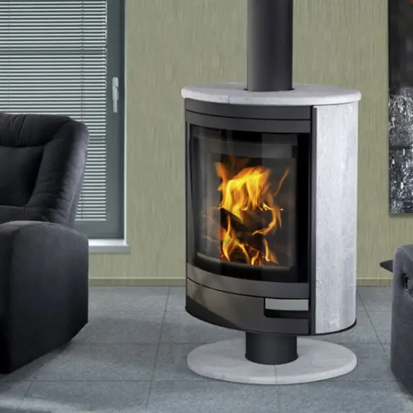 Central heating fireplace stoves