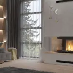 Three-sided fireplace inserts