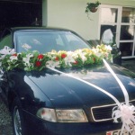 Floristic presentation of cars, decoration