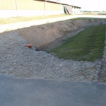 Ditch excavation.