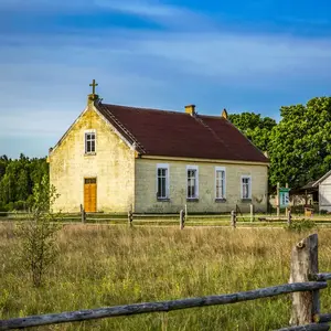 Pitraga baptistu baznīca, церковь