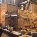 Cepļa kurināšana Raunā 2007. gada septembrī