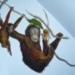 Monumental painting restoration